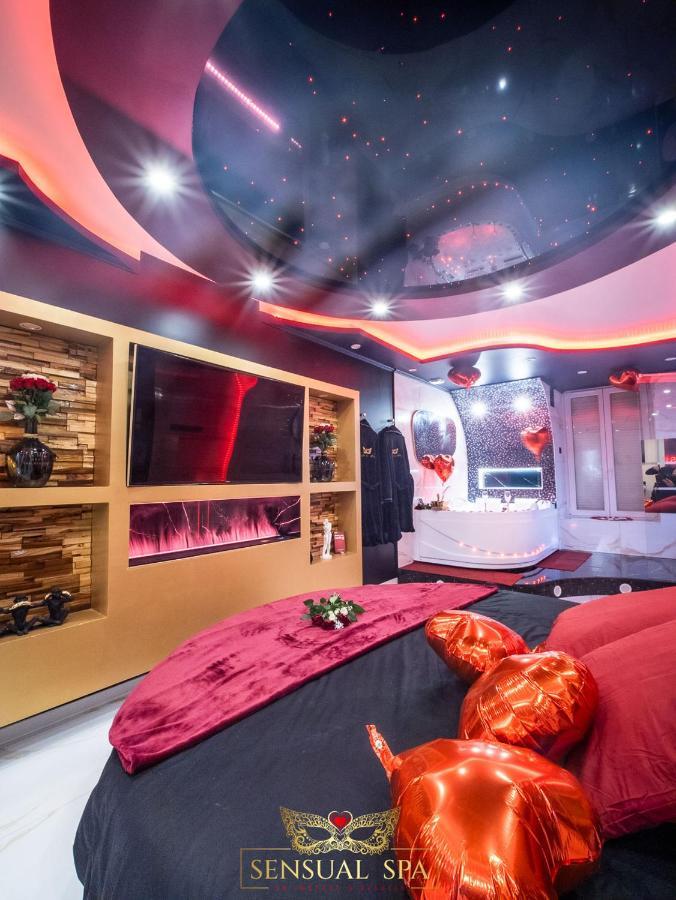 נאנסי Sensual Spa- Love Room Jacuzzi Hammam Terrasse מראה חיצוני תמונה