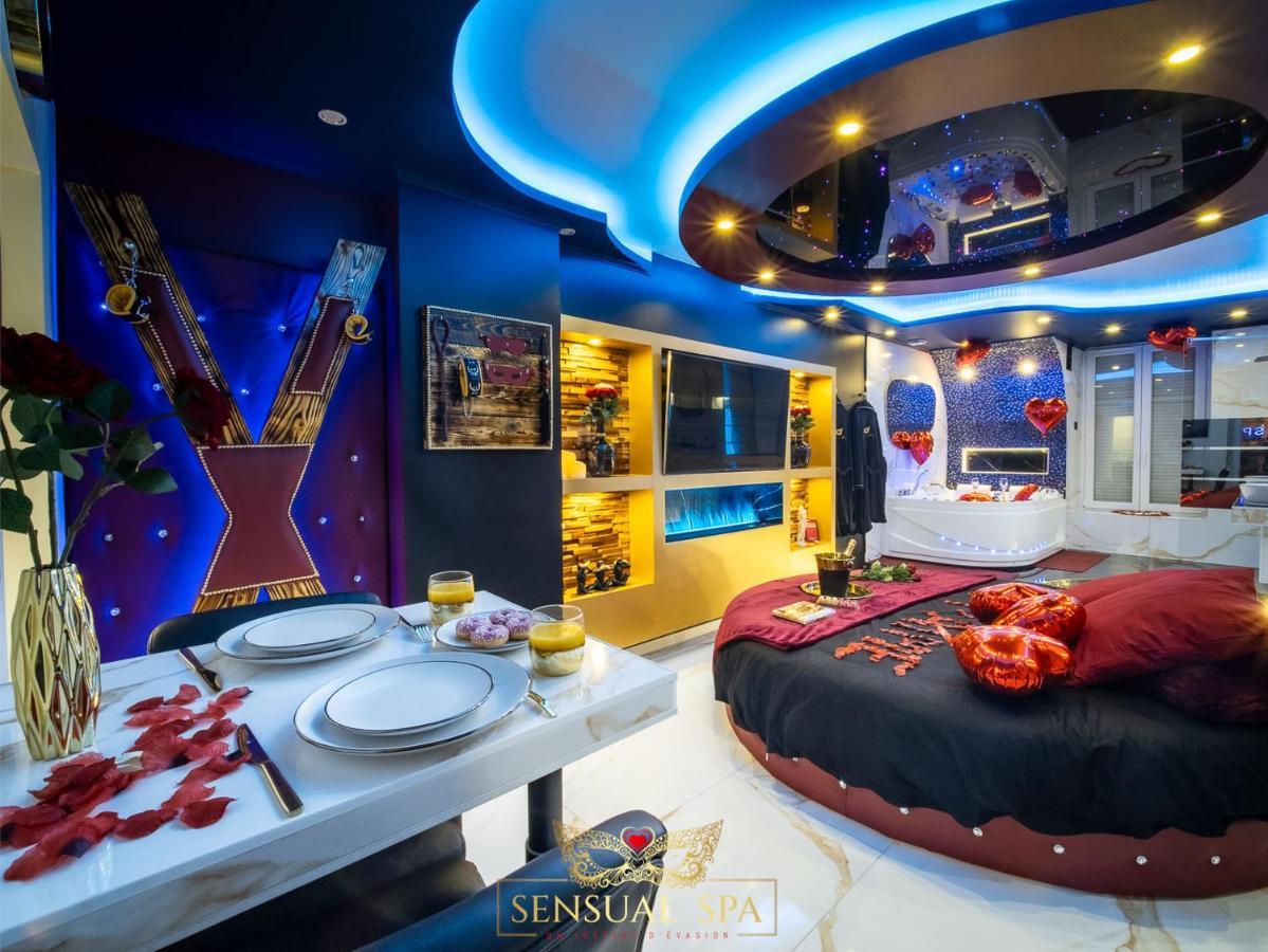 נאנסי Sensual Spa- Love Room Jacuzzi Hammam Terrasse מראה חיצוני תמונה