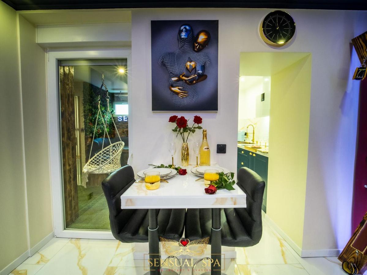 נאנסי Sensual Spa- Love Room Jacuzzi Hammam Terrasse מראה חיצוני תמונה