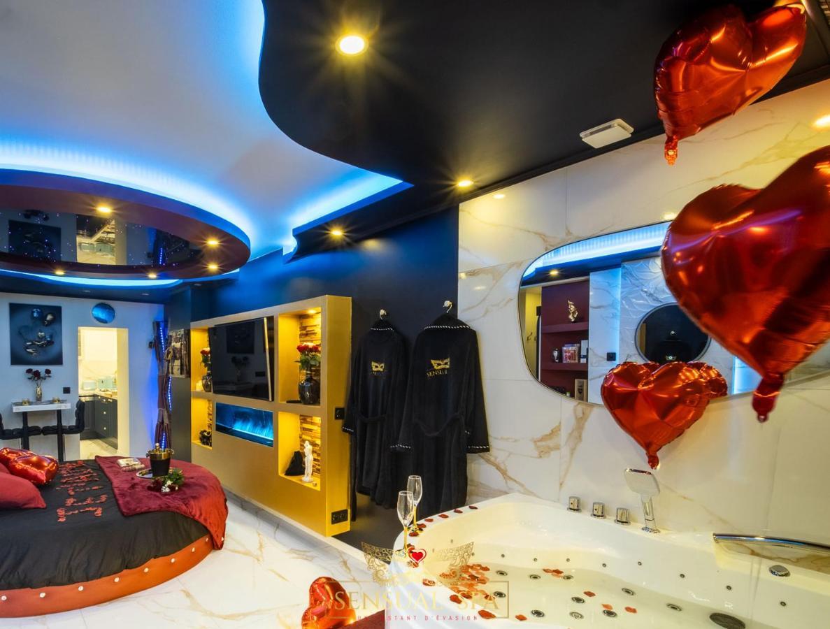 נאנסי Sensual Spa- Love Room Jacuzzi Hammam Terrasse מראה חיצוני תמונה