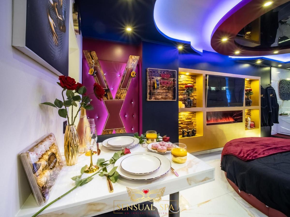 נאנסי Sensual Spa- Love Room Jacuzzi Hammam Terrasse מראה חיצוני תמונה